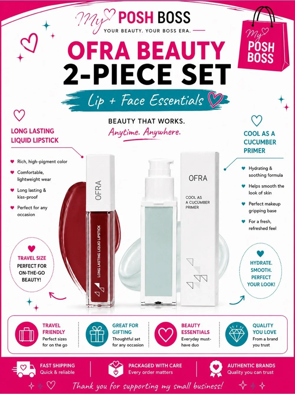 OFRA Beauty 2-Piece Set